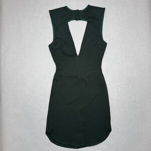 Windsor Emerald Green V-Neck Cocktail Dress Womens Size Small NEW